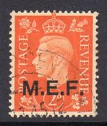 BOIC, Middle East Forces 1943-7 2d 13½mm Overprint On GB, Used, SG M12 (A) - British Occ. MEF