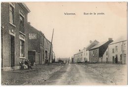 Winenne - Route De La Poste Animée - Circulé 1925 - Edit. Petitjean Brogniet - Beauraing
