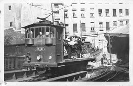 Lyon ?  : Photo  Tramway Funiculaire Train  Datée De 1956 - Lyon 4