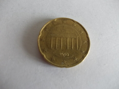 Monnaie Pièce De 20 Centimes D' Euro De Allemagne Année 2003 Valeur Argus 1 € - Alemania