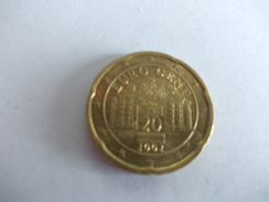 Monnaie Pièce De 20 Centimes D' Euro De Autriche Année 2002 Valeur Argus 2 € - Autriche