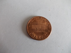 Monnaie Pièce De One Cent Etats Unis USA Année 2000 - 1959-…: Lincoln, Memorial Reverse