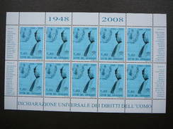 Pope Benedict XVI, UNO # Vatican Vatikan Vaticano  MNH 2008 # Mi. 1613 Klb - Unused Stamps
