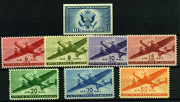 Estados Unidos (aéreo)  Nº 19a Y 26/32 - Other & Unclassified