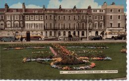 ANCHOR GARDENS - MARINE PARADE - GT. YARMOUTH - POSTALLY USED 1961 With 7 Wavy Bars Coates & Sons - Wisbech - Great Yarmouth