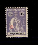 ! ! Mozambique - 1914 Ceres 2 1/2c (CLICHÉ CCXCV) - Af. 158 - No Gum - Ungebraucht