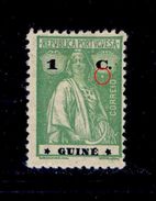 ! ! Guinea - 1914 Ceres 1 C (CLICHÉ CCIII) - Af. 145 - MH - Nuevos