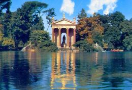 Roma - Villa Borghese - Il Giardino Del Algo - 32203 - Formato Grande Viaggiata – E 2 - Parques & Jardines