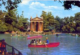 Roma - Villa Borghese - Tempio Di Esculapio - 84 - Formato Grande Non Viaggiata – E 2 - Parks & Gardens