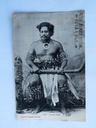 C.P.A. FIDJI, FIJI : A Fijian Chief,  Stamp 1905 - Fiji