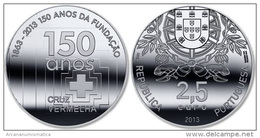 PORTUGAL  2.013 2013  SC/UNC    2,5€ Cu Ni "150 Anos CRUZ VERMELHA-CRUZ ROJA"  T-DL-10.477 - Portugal