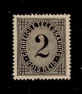 ! ! Portugal - 1884 Telegram Stamp (Perf. 13 1/2) - Af. 59a - MH - Nuovi