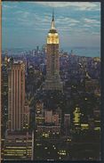 °°° 7823 - NY - NEW YORK - EMPIRE STATE BUILDING - 1971 With Stamps °°° - Empire State Building