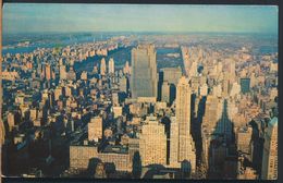 °°° 7828 - NY - NEW YORK - EMPIRE STATE BUILDING OBSERVATORY - 1956 With Stamps °°° - Empire State Building