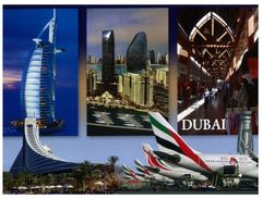 (102) UAE - Dubai With Airport - United Arab Emirates