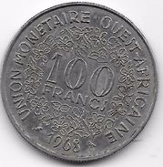 B.C.A. 100 Francs 1968 - Otros – Africa