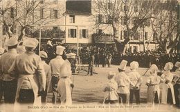 BARJOLS - F^te Des Triplettes De Saint Marcel, Mise En Broche Du Bœuf. - Barjols