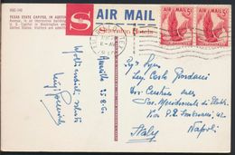 °°° 7842 - TX - AUSTIN - TEXAS STATE CAPITOL - 1960 With Stamps °°° - Austin