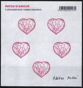 France - Bloc Feuillet Autoadhésifs Y&T N° F648 Patch D'Amour D'Adeline ANDRE 0.60€ (2012) - Unused Stamps