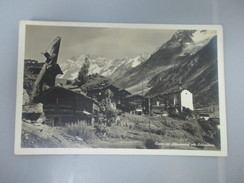 CPA PHOTO  SUISSE EISTEN IM LOTSCHENTAL - Eisten