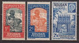 Laitière Peulh Au Marché - SOUDAN - Porte De Djenné - N° 60-61-130 - 1939 - 1941 - Unused Stamps