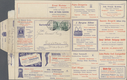 GA Thematik: Anzeigenganzsachen / Advertising Postal Stationery: 1911, Dt. Reich. Privat-Anzeigen-Kartenbrief 5 Pf Germa - Zonder Classificatie