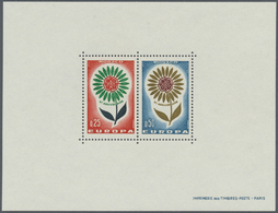 ** Thematik: Europa / Europe: 1964, Monaco. Perforated DeLuxe Sheet For The Complete EUROPA Issue. Mint, NH. - European Ideas