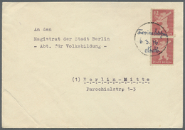 Br Alliierte Besetzung - Notstempel: Sowjetische Zone: "Freihenhagen Nordb. 6.3.46", Handschriftler Ver - Andere & Zonder Classificatie