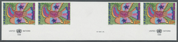 ** Thematik: Frieden / Peace: 1996, UN New York. Imperforate Gutter Double Pair For The 60c Value Of The Issue "Plea For - Non Classificati