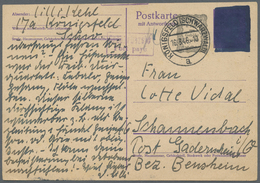 GA Alliierte Besetzung - Aufbrauchsausgaben: Französische Zone: 1946. Ra2 "Gebühr Bezahlt / Port Payé" - Altri & Non Classificati