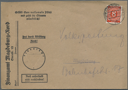 Br Alliierte Besetzung - Gemeinschaftsausgaben: 1946, 26.2.,  8 Pfg. Ziffer Als Einzelfrankatur Portoge - Other & Unclassified