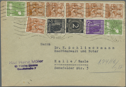 Br Alliierte Besetzung - Gemeinschaftsausgaben: 1947, 24 Pf. Lebhaftbraunorange, Seltene Farbe. Prachts - Altri & Non Classificati