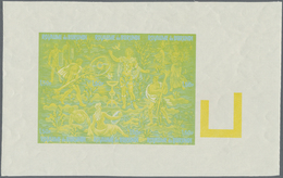 ** Thematik: Kunst / Art: 1966, Burundi. Lot Of 2 Different Colored Proofs For The Souvenir Sheet Issue "20th Anniversar - Autres & Non Classés