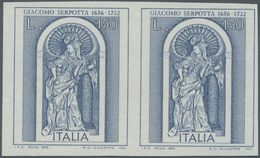 (*) Thematik: Malerei, Maler / Painting, Painters: 1976, Italy. Imperforate Proof Pair For The 150 L Value Of The Painti - Autres & Non Classés