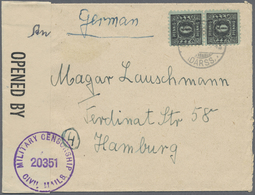 Br Sowjetische Zone - Mecklenburg-Vorpommern: Bedarfsbrief Vom Zingst ( Darss) Mit 2 X 8 Z Nach Hamburg - Other & Unclassified