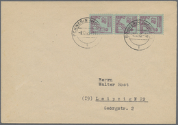 Br Sowjetische Zone - Mecklenburg-Vorpommern: Bedarfsbrief Schwerin Als Fernbrief Mit 3 X 13x Vom 9.12. - Other & Unclassified