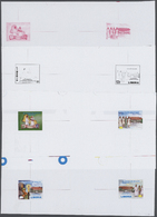 ** Thematik: Medizin, Gesundheit / Medicine, Health: 1988, Liberia. Extraordinary Progressive, Collective Color Proofs ( - Médecine