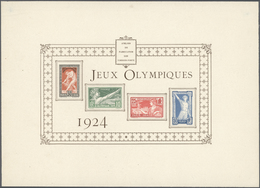 (*) Thematik: Olympische Spiele / Olympic Games: 1924, France For Paris '24. Collective DeLuxe Sheet For The Complete Ol - Autres & Non Classés