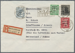 Br Sowjetische Zone - Allgemeine Ausgaben: 1948, 2 Pfg. Arbeiter Mit Kopfstehendem Aufdruck 12 Berliner - Other & Unclassified