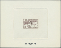 Thematik: Olympische Spiele / Olympic Games: 1960, Togo. Sunken Sepia Proof For The 0.30fr Value Of The Olympic Series " - Other & Unclassified