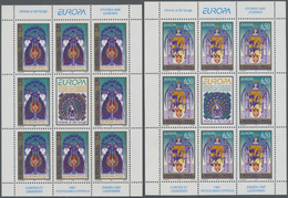 Bosnien Und Herzegowina - Serbische Republik: 1997, Europa, Both Issues In 10 Little Sheets Of 8 Stamps Each, - Bosnia And Herzegovina