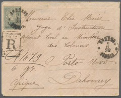 Br Bulgarien: 1898. Registered Envelope (small Unremarkable Vertical Crease In The Middle) Addressed To Porto Nov - Covers & Documents