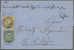 Br Bulgarien - Stempel: 1873, Entire Letter From Chirpan To Constantinople Dated Bearing 1869-71 Duloz 20 Pa. Gre - Other & Unclassified