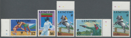 ** Thematik: Olympische Spiele / Olympic Games: 1988, Lesotho For Olympic Summer Games Seoul. Olympic Set Inclusive S/s  - Other & Unclassified