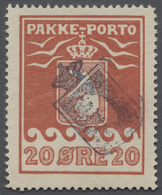 O Dänemark - Grönländisches Handelskontor: 1923, 20 Öre Mit Wappenstempel, FA Lasse Nielsen (2006): "Tryk 2 (192 - Altri & Non Classificati