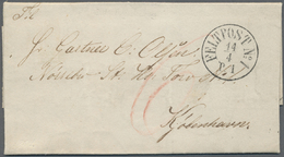 Br Dänemark - Besonderheiten: 1864, "FELTPOST No.1 14.4. P.1", Clear Strike On Folded Letter (dated Augustenburg) - Altri & Non Classificati