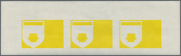 ** Thematik: Pfadfinder / Boy Scouts: 1969, SCOUTS IN GUINEA, Emblem Of The Scouts - 8 Items; Progressive Plate Proofs F - Other & Unclassified