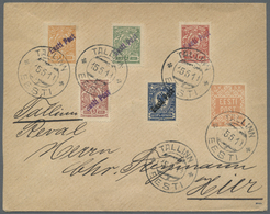 Br Estland - Lokalausgaben: Tallinn (Reval): 1919: Local Letter Mailed By Prominent Philatelist Ch. Freymann To H - Estonia