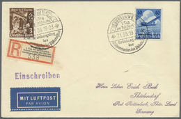 Br Thematik: Philatelie - Tag Der Briefmarke / Stamp Days: 1936, Dt. Reich. Sonder-R-Zettel "Berlin 62 / 1. Tag Der Brie - Journée Du Timbre