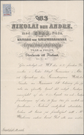 Br Finnland: 1898 Document In Name Of Nicholas II., Emperor Of Russia, Tsar Of Poland, Grand Prince Of Finland Da - Storia Postale